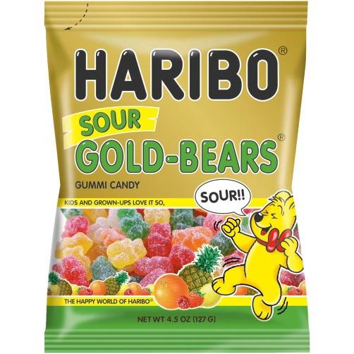 Haribo Sour Gold Bears Gummi Candy - Shop Candy at H-E-B