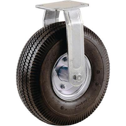 Shepherd Hardware 10 In. Pneumatic Rigid Plate Caster