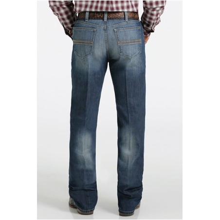 CINCH SILVER LABEL MEDIUM STONEWASH - MENS JEANS - MB98034017 