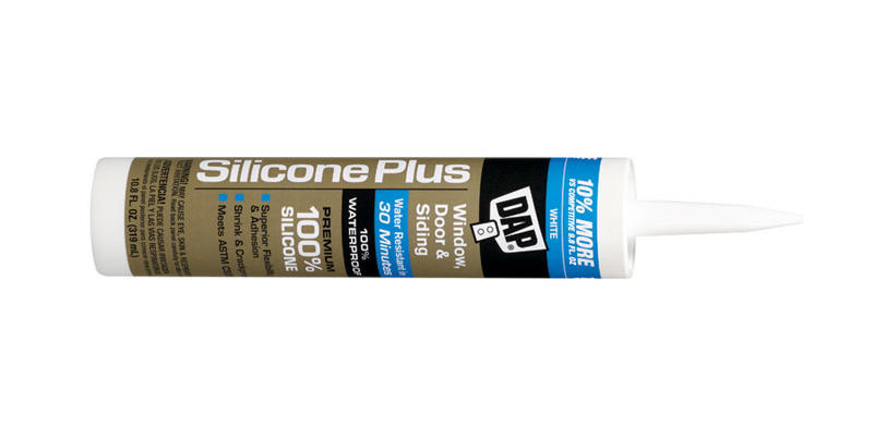 DAP All-Purpose Clear Silicone Sealant 9.8 oz