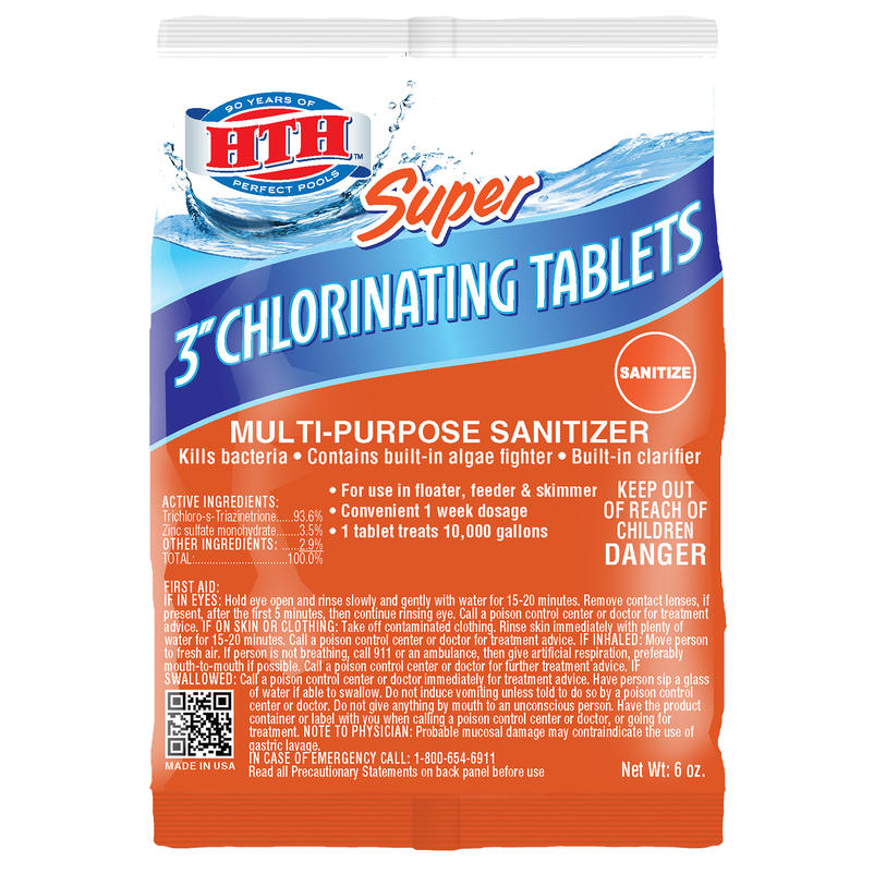 Super-Tabs - Stabilized Chlorinating Tablets - 6Kg