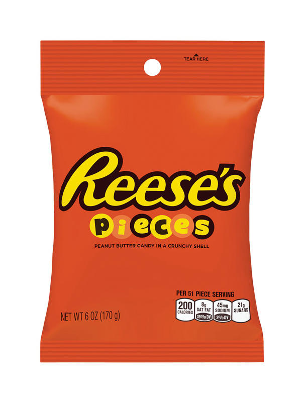 Reese's Pieces Peanut Butter Candy – 5.3 oz Sweet Snack