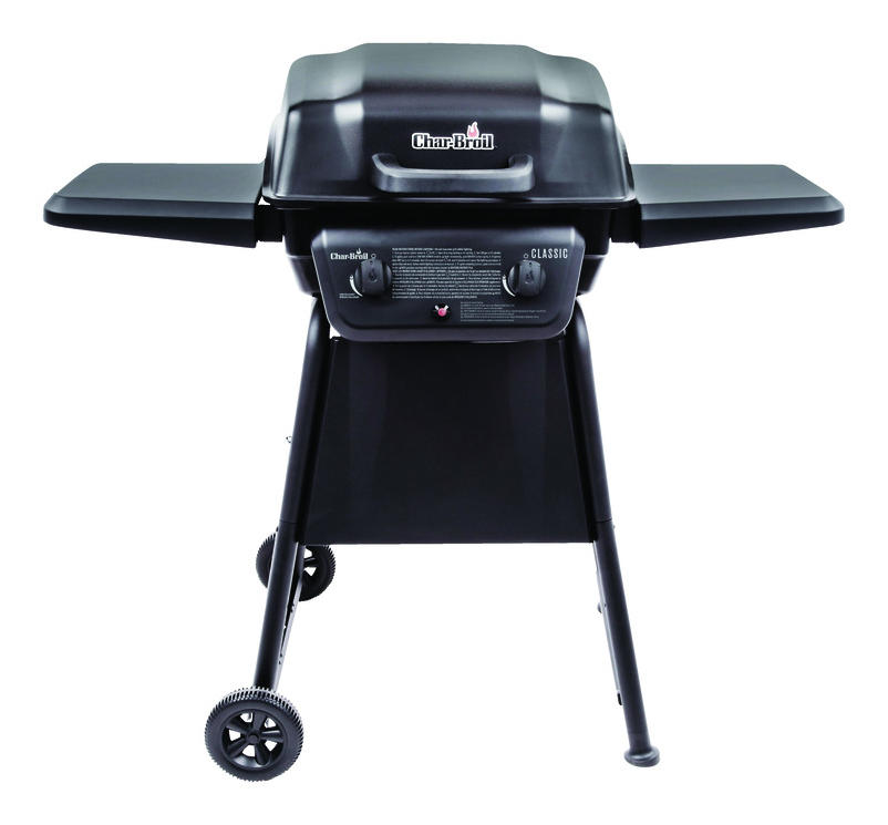 Propane BBQ Grill by Char‑Broil, Classic 2‑Burner, 280 sq in Cooking Surface, 20 kBTU Output