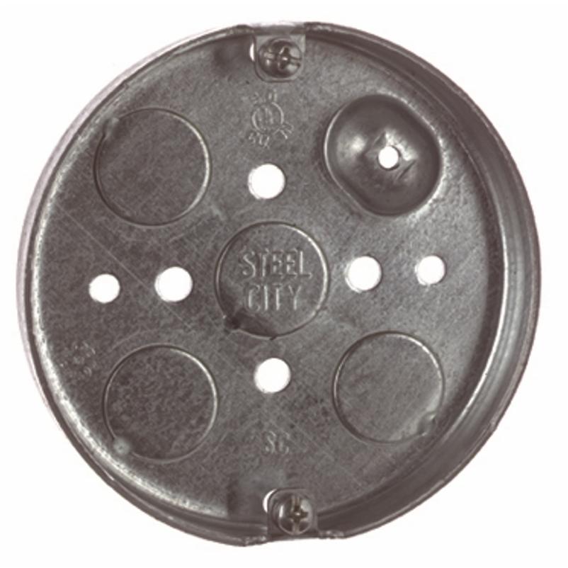 Southwire 50 Lb. Rating Steel 6 Cu. In. Ceiling Box
