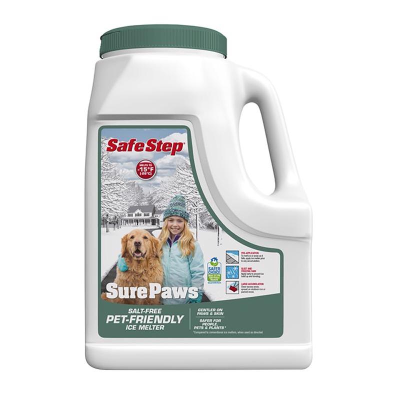 Safe Step Sure Paws Magnesium Chloride Ice Melt Granules – 8 lb Pet‑Safe De‑icer