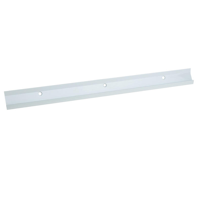 FreedomRail 42 In. White Horizontal Hanging Rail with Cover