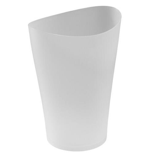 Rubbermaid Spa Works 2.25 Gal. Clear Vanity Wastebasket