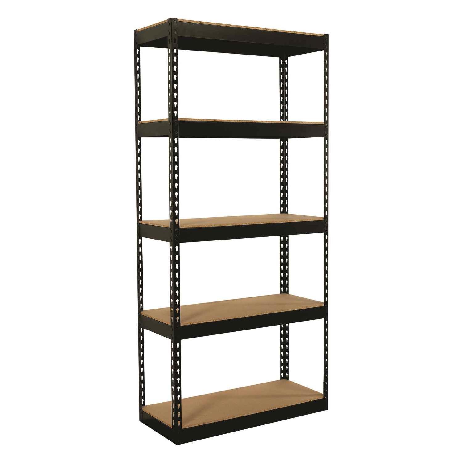 72in 5-Shelf Steel Storage Rack