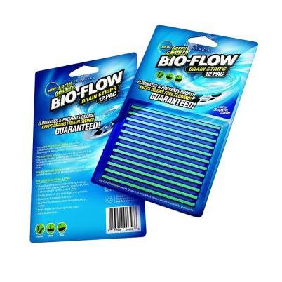 Green Gobbler Bio-Flow 1.47 Oz. Drain Cleaner Strips (12-Pack)