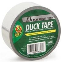 Duck Tape 1.88 In. x 15 Yd. Colored Duct Tape, Chrome