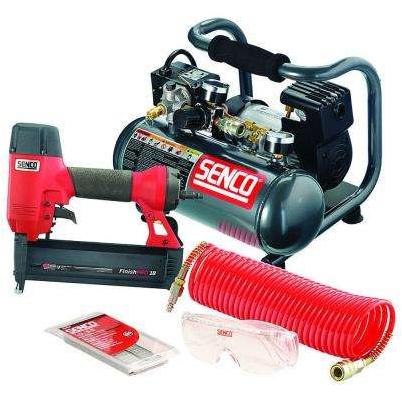 Senco FinishPro 18-Gauge Brad Nailer and 1-Gallon Compressor Combo Kit