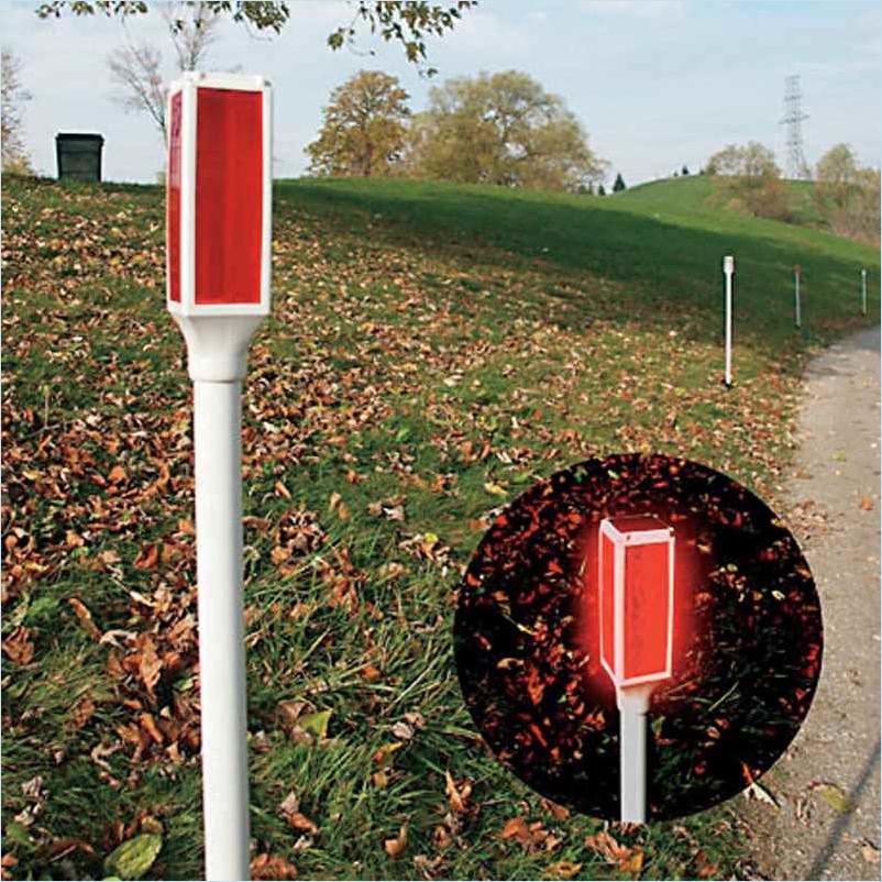 Living Accents Solar Powered LED Driveway Marker 1 pk