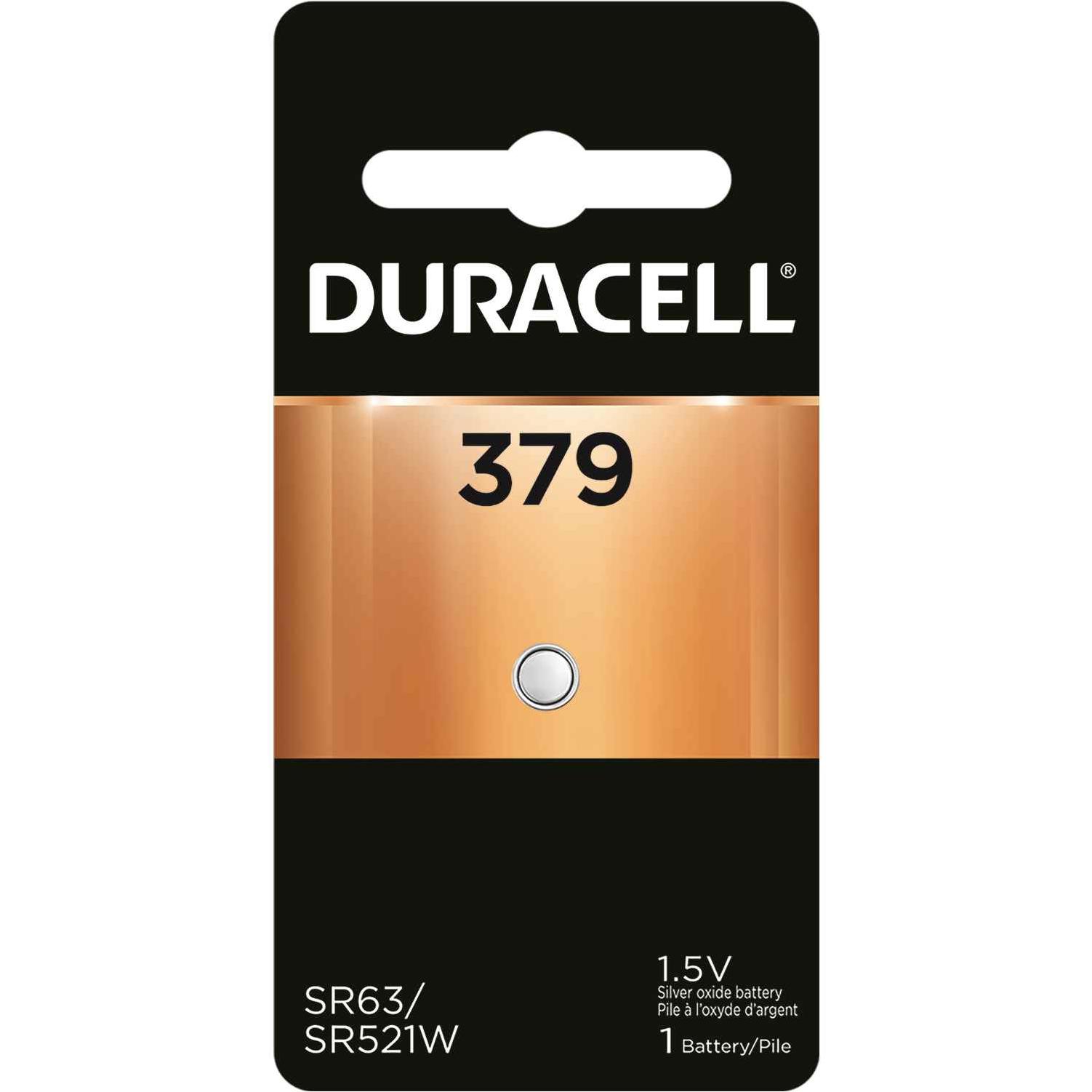 Duracell 379 Silver Oxide Button Cell Battery