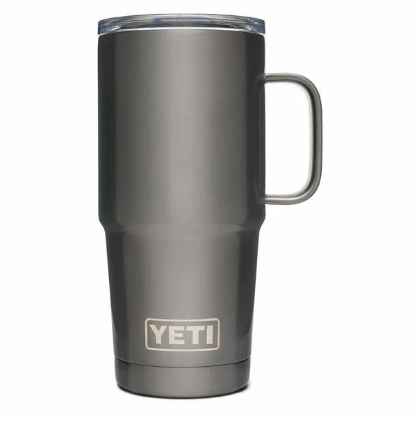 YETI - Rambler 20 oz Travel Mug - Black