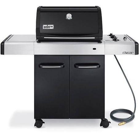 Weber Spirit E-310 3-Burner Black 32,000-BTU Natural Grill | Modern & Hardware