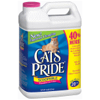 Cat's Pride Premium Scoopable Cat Litter, 14-pound Jug With Odor ... - Scoopable Cat Litter Odor Reduction