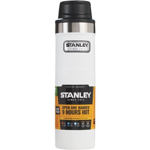 Stanley 20 Oz. Polar White Trigger Action Insulated Tumbler