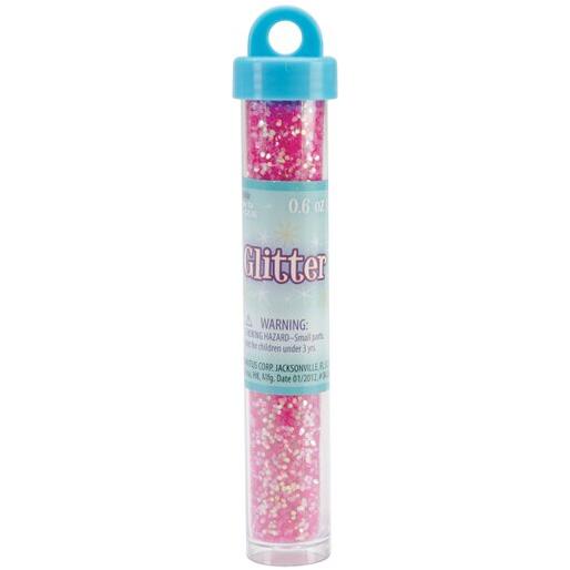 Glitter .6 Ounce-Raspberry