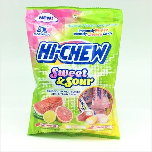 Morinaga HI-CHEW Fruity Chewy Candy - Sweet & Sour Mix 3.17 oz