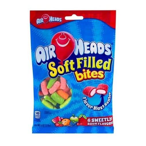 Airheads Soft Filled Bites Chewy Candy