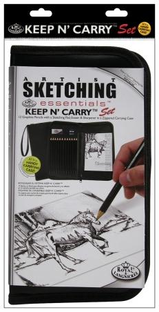 Royal Brush 159997 Keep N ft. Carry Artist Set-Sketching