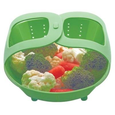 Instant Pot Green Silicone Steamer Basket with Interlocking