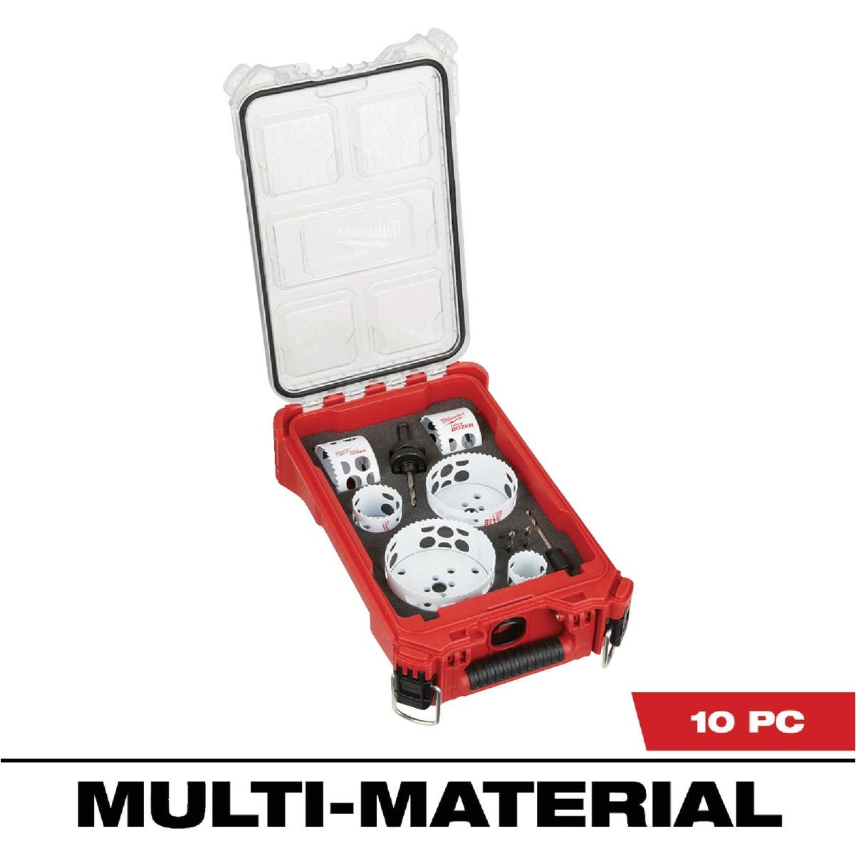 Milwaukee Hole Dozer Hole Saw Kit with Packout Case Gold Beach