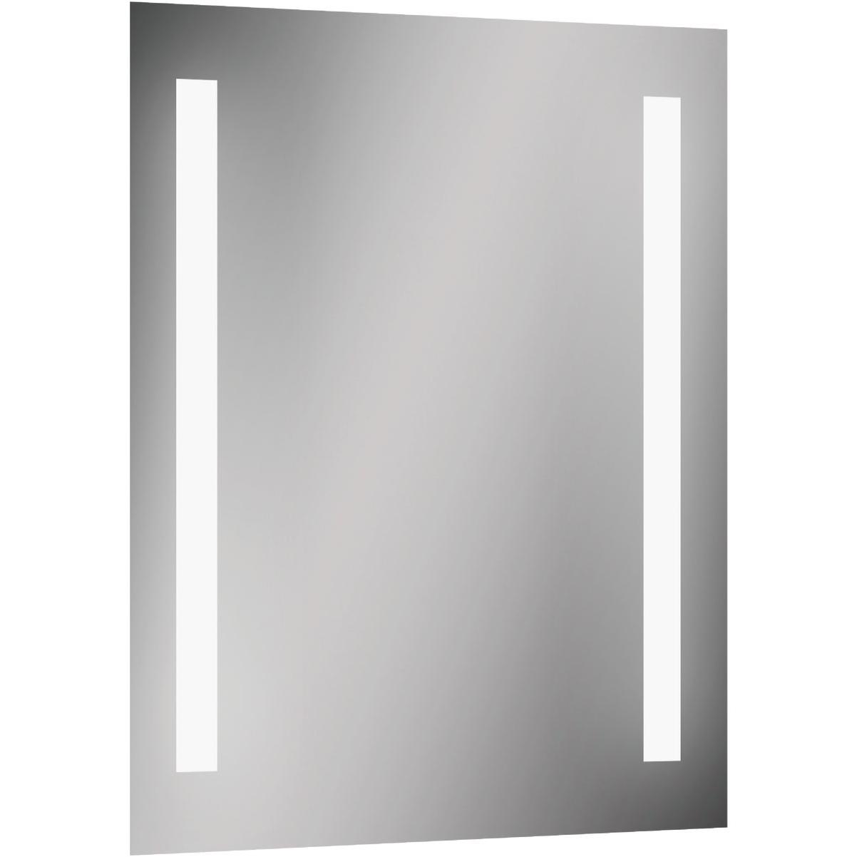 Lighted Impressions Maxx Frameless 20 In. W x 27-3/4 In. H Vanity Mirror with Two LED Light Strips