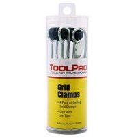 ToolPro GRID LEVELING CLAMP 4PK TUBE | B & R Industrial Supply
