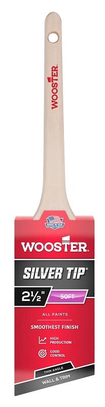 Wooster Silver Tip Thin Angled Paint Brush