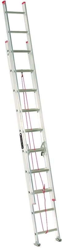 Louisville Ladder 20 ft Extension Ladder Aluminum Type III