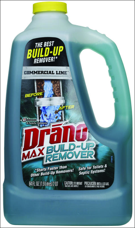 Drano Max Gel Commercial Line 42-fl oz Drain Cleaner in the Drain