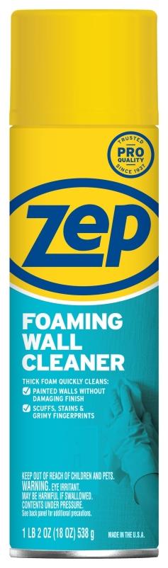 Zep Zufwc18 Cleaner Wall Foam Aerosol 18 Ounce