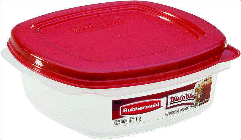 Rubbermaid 1777088 Food Storage Container 7 Cup Clear Base for