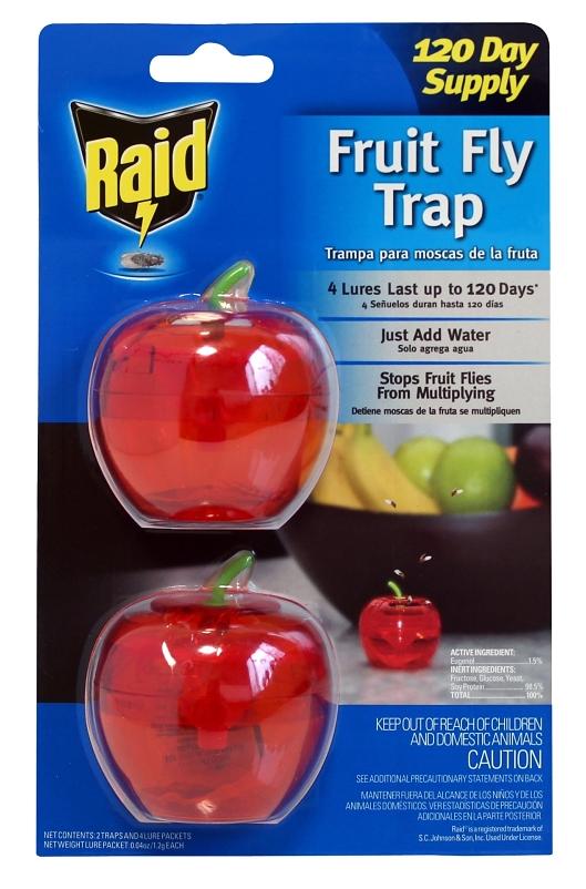  Raid Fruit Fly Trap for Indoors