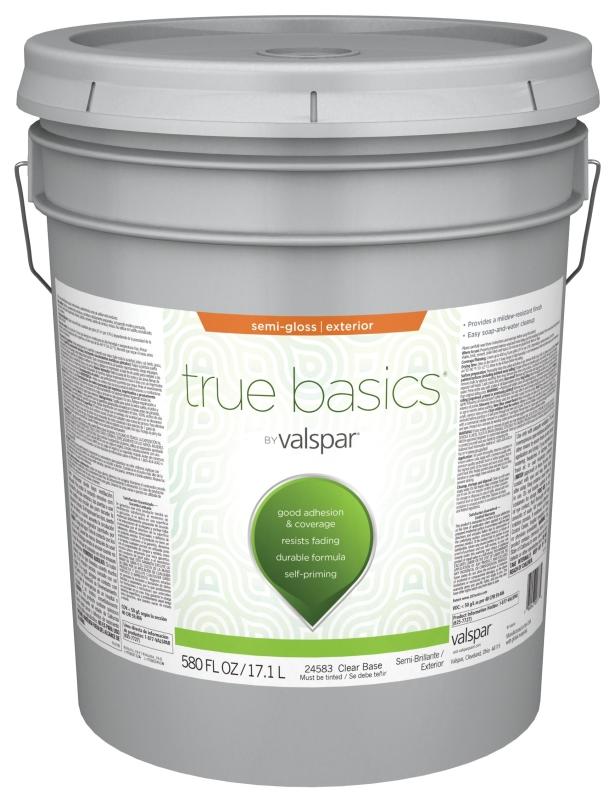 Valspar Medallion 100% Acrylic Paint & Primer Semi-Gloss Exterior House  Paint, White, 5 Gal. - Gillman Home Center