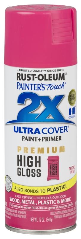 Painter's Touch 2X Premium High-Gloss Spray Paint, White, 12-oz.