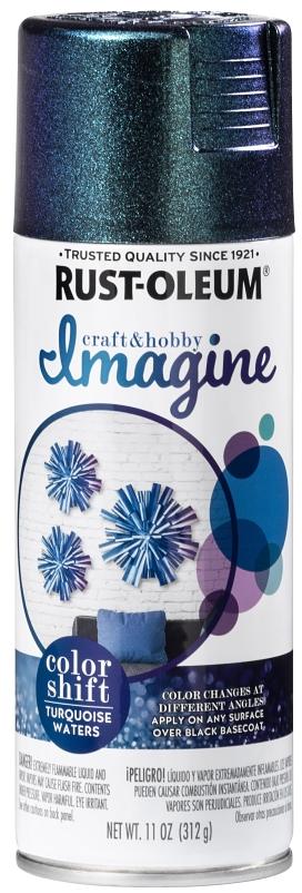 Rust-Oleum Imagine Color Shift Craft Spray Paint Champagne Pink, 11 Oz.