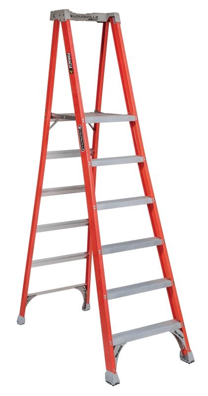 Louisville Ladder LADDER PLATFORM FIBERGLAAS 6FT