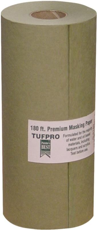 Trimaco Paper Masking Green 6inx180ft