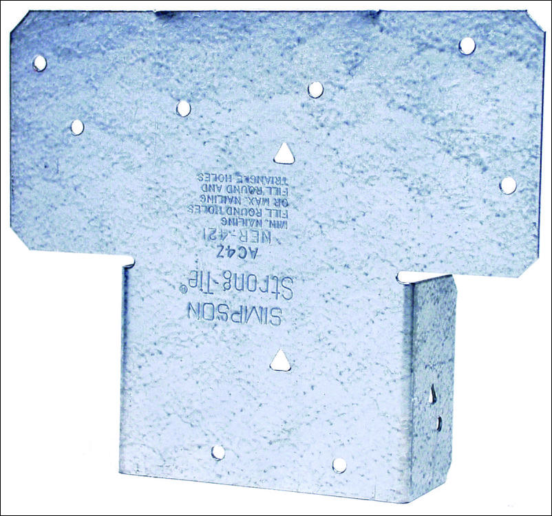 Cintres à Solives Simpson Strong-Tie LUS28Z Zmax - Lot De 25, Acier Galvanisé 18ga, Pour Charpente