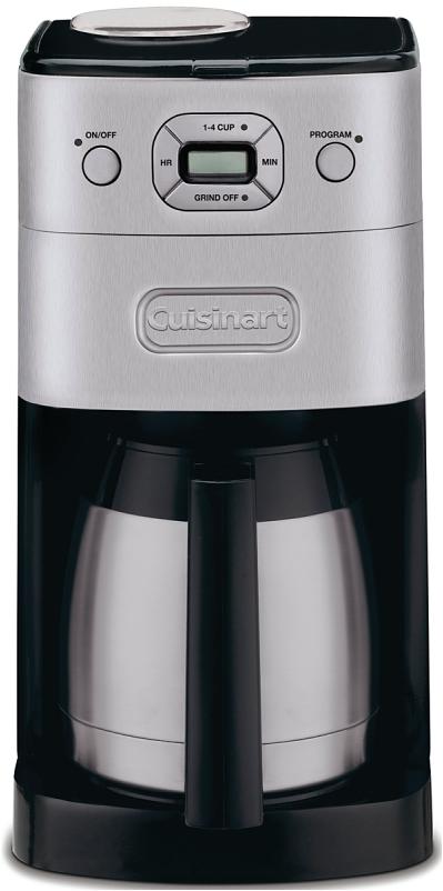  10-Cup Drip Coffee Maker, Grind and Brew Automatic