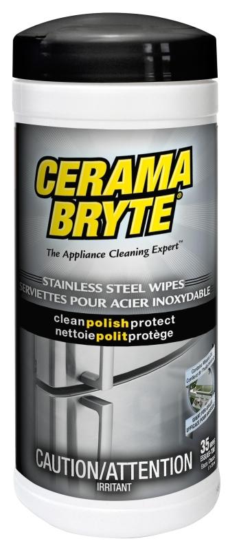 Stainless Steel Polish Wipes - Cerama Bryte