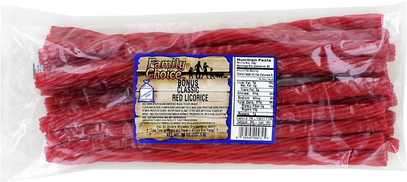 Red Licorice Sticks