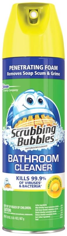 Scrubbing Bubbles in Bathroom Cleaning Supplies 