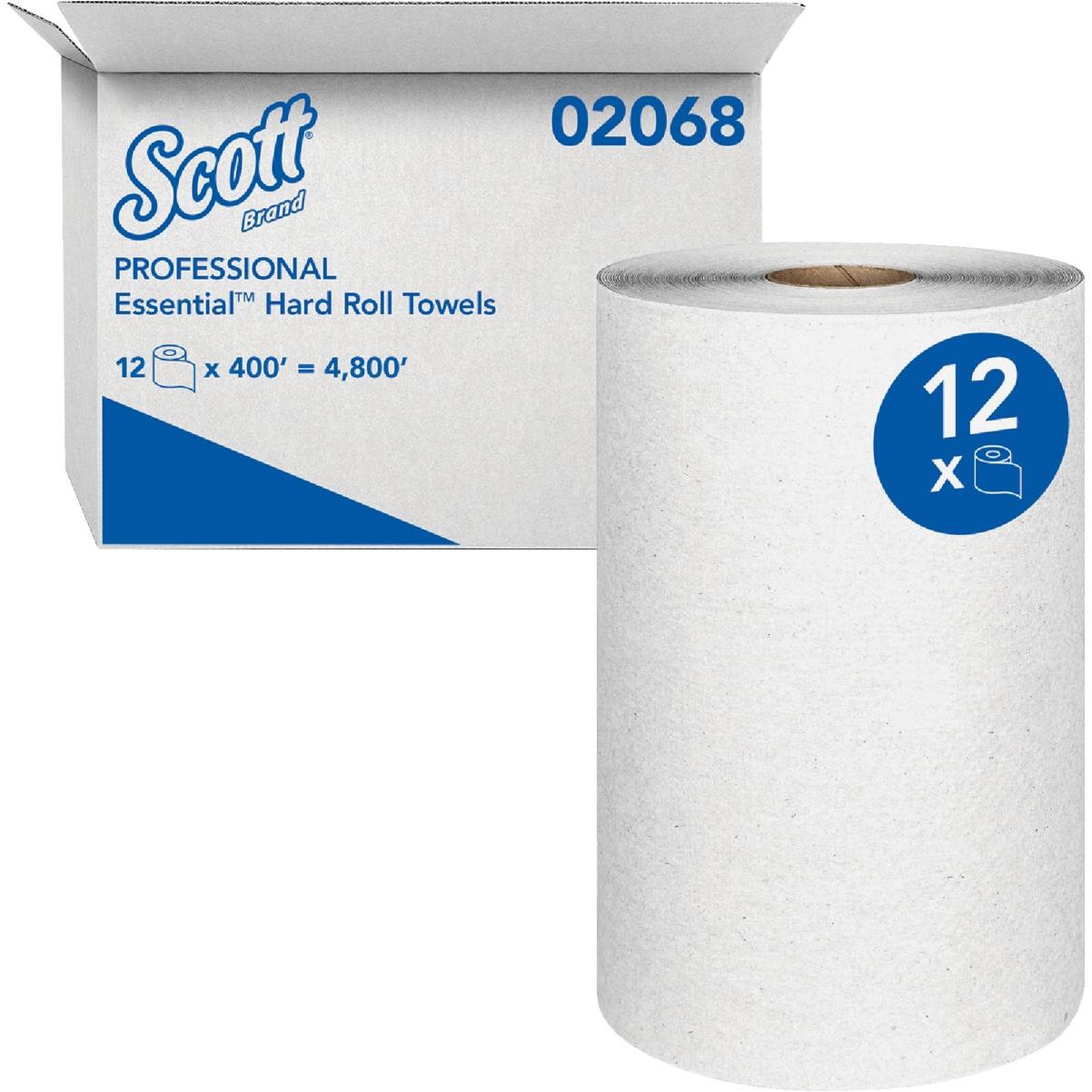 Kimberly Clark Scott Slimroll White Hard Roll Towels (6-Count)