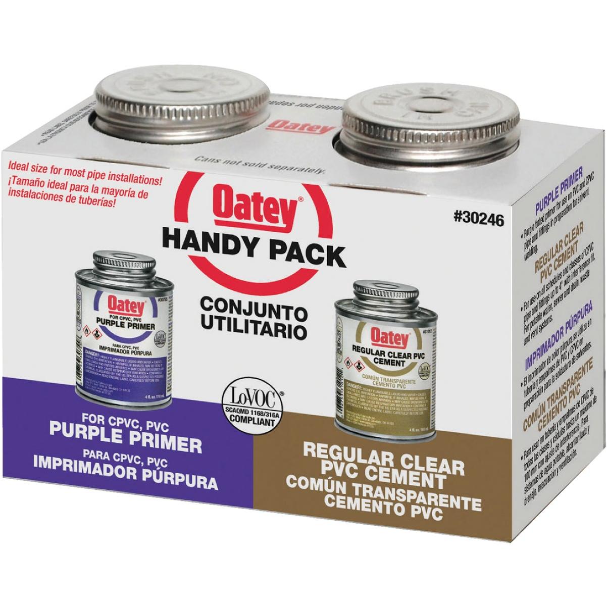 Oatey 4 Oz. Primer & Cement PVC Cement Kit