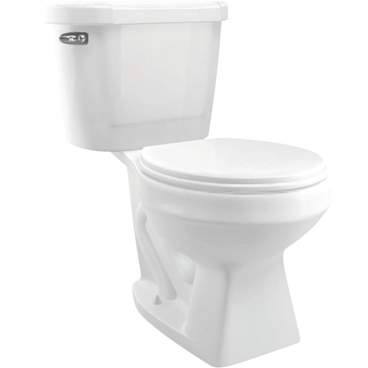 HARDWARE INTER Cato Jazmin White Round Bowl 1.28 GPF ToiletToGo