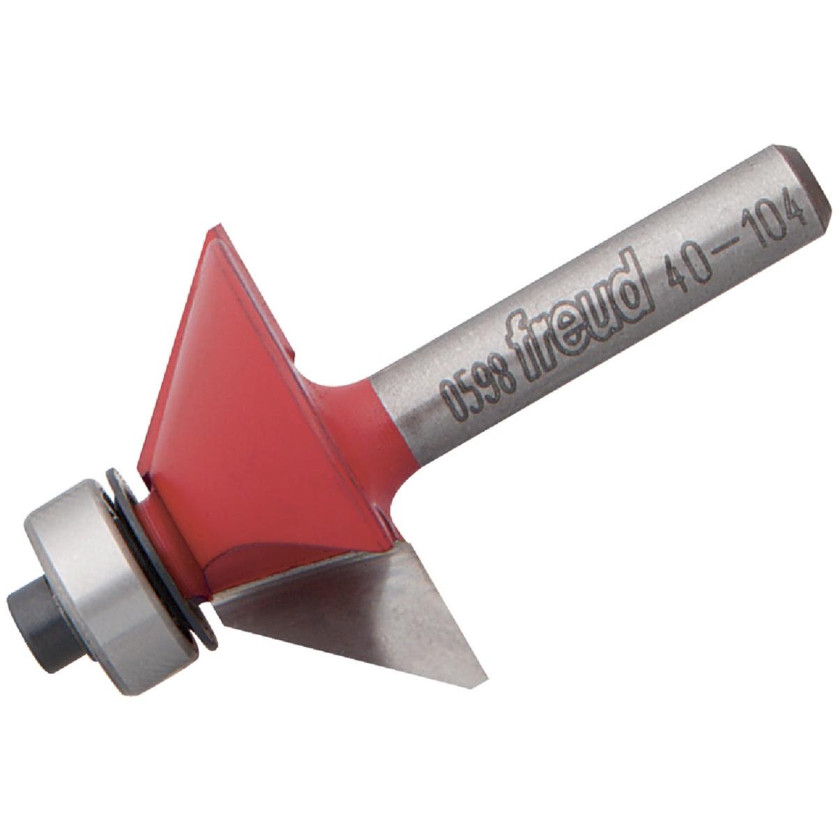 Freud 1-11/32 In. Chamfer Router Bit