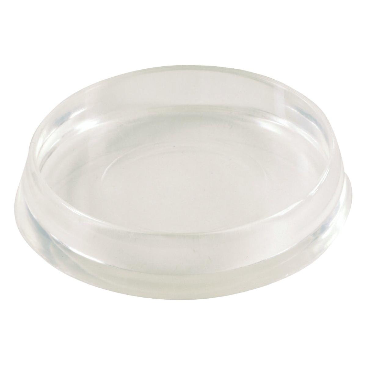 Do it 1-7/8 In. Inner Diameter Round Clear Furniture Leg Caster Cup (4-Pack)